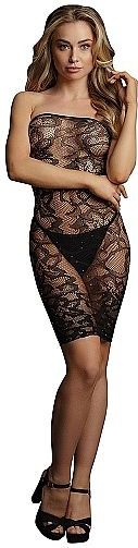Le desir - Star Strass bodysuit One Size - Zwart