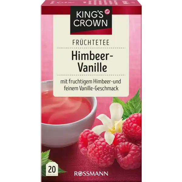 Früchtetee Himbeer-Vanille