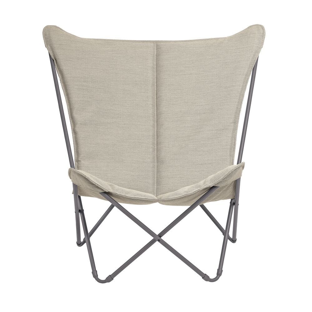 Gepolsterter Breiter Butterfly Chair Sphinx Hedona Beige Latte