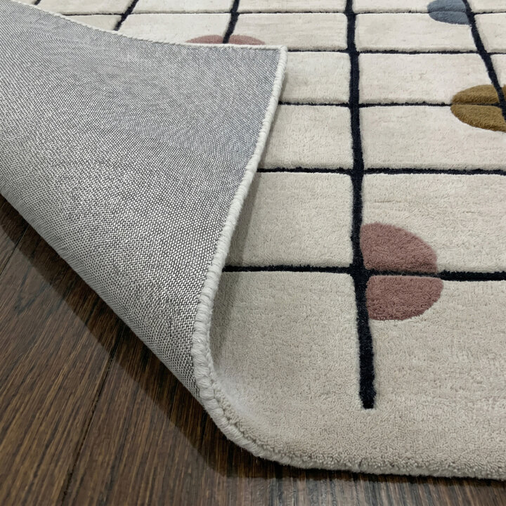 Geometrisch vloerkleed  - Brunello Circles Multicolor