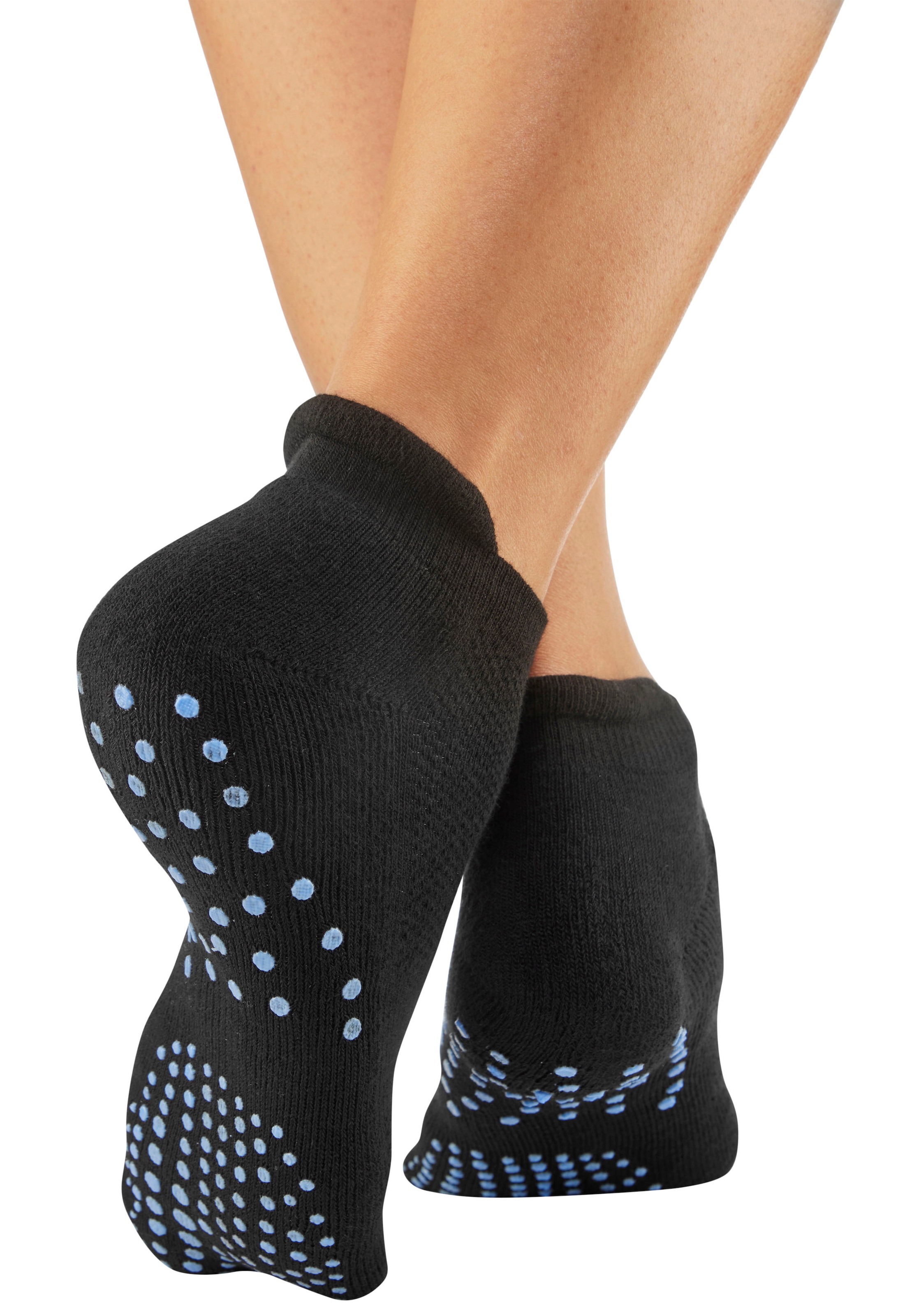 Lavana ABS-Socken Packung, 3 Stk. tlg. mit farbigen Noppen