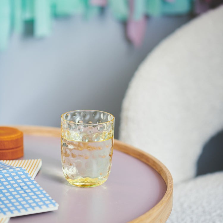 Kodanska - Danish Summer Glas Big Drops - Gul
