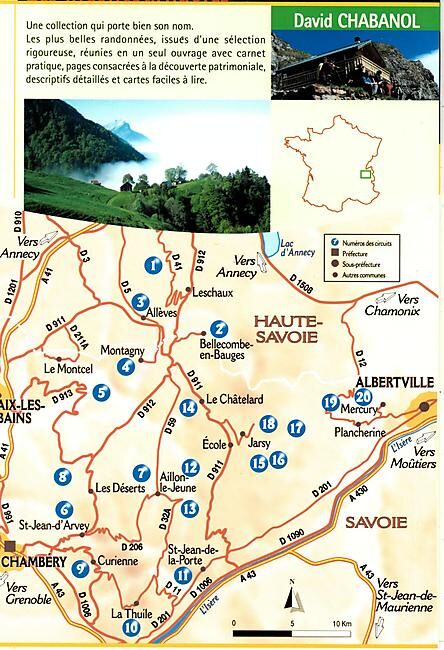 CHAMINA - MASSIF DES BAUGES 20 BALADES