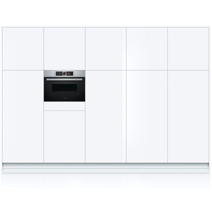 Bosch Kompaktbackofen mit Mikrowellenfunktion CMG636BS1