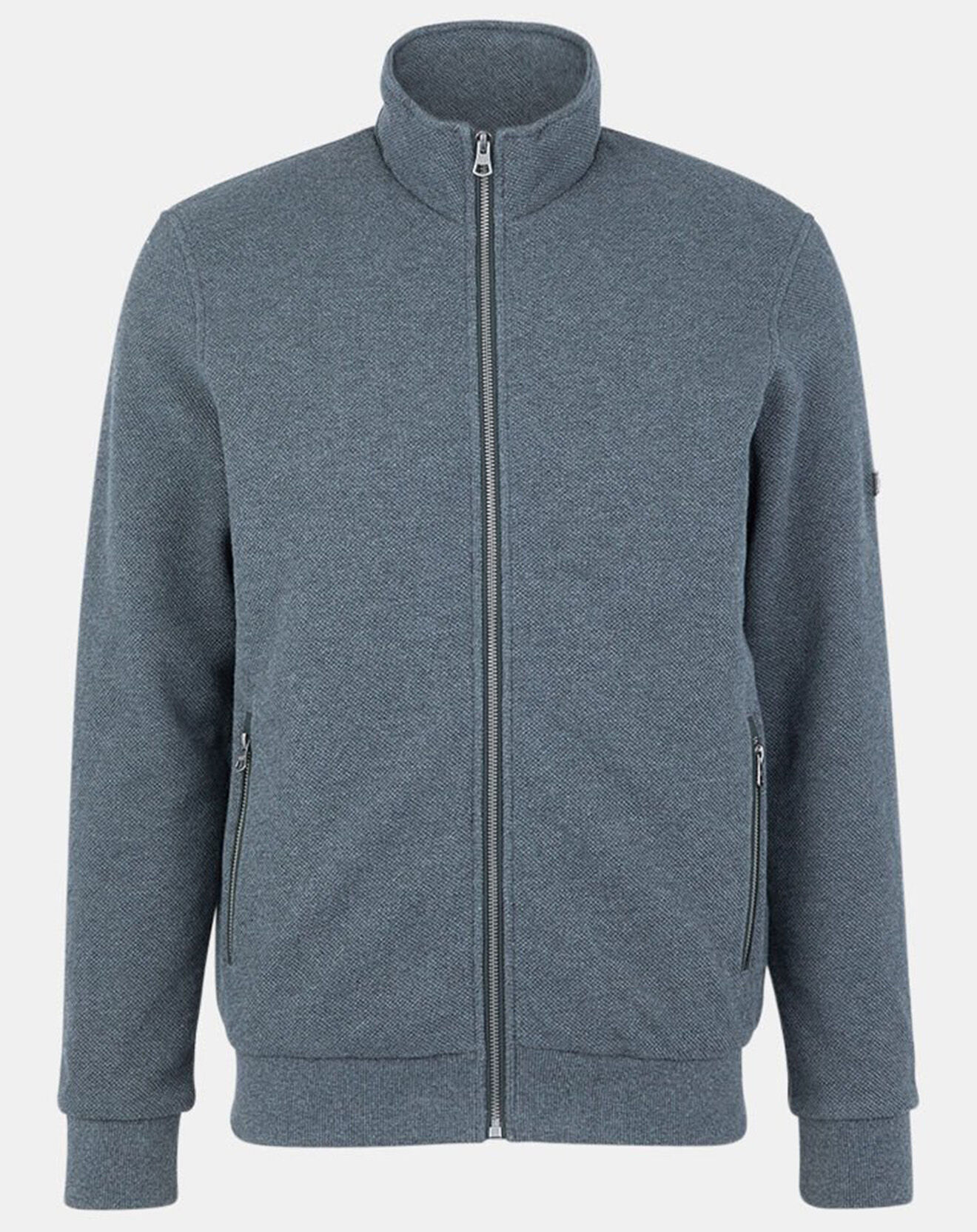 Hackett London Bombers en jersey Point gris