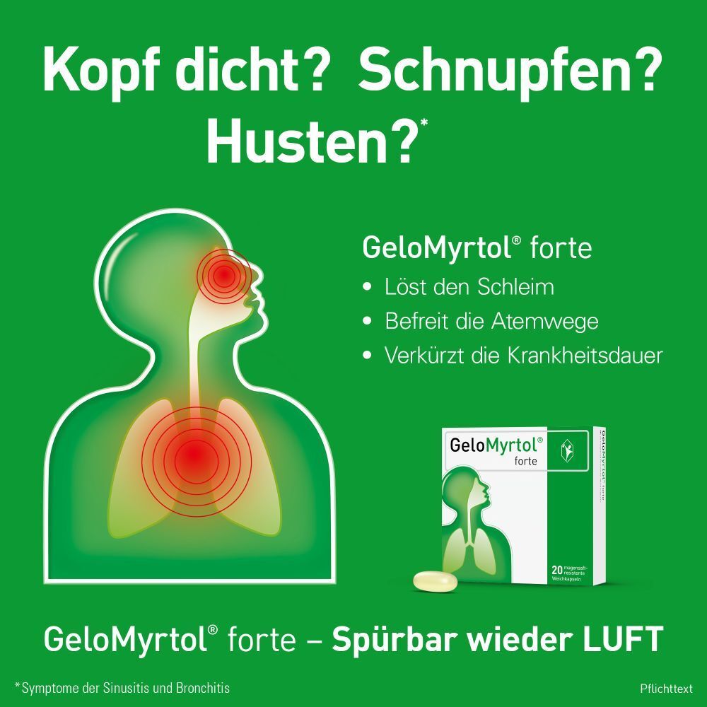 GeloMyrtol forte der pflanzliche Schleimlöser