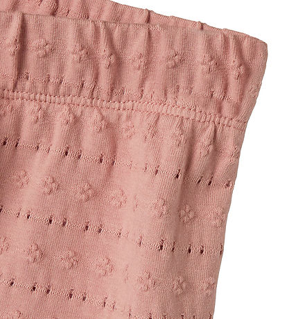Lil' Atelier Shorts - NmfJamla - Misty Rose m. Lochmuster