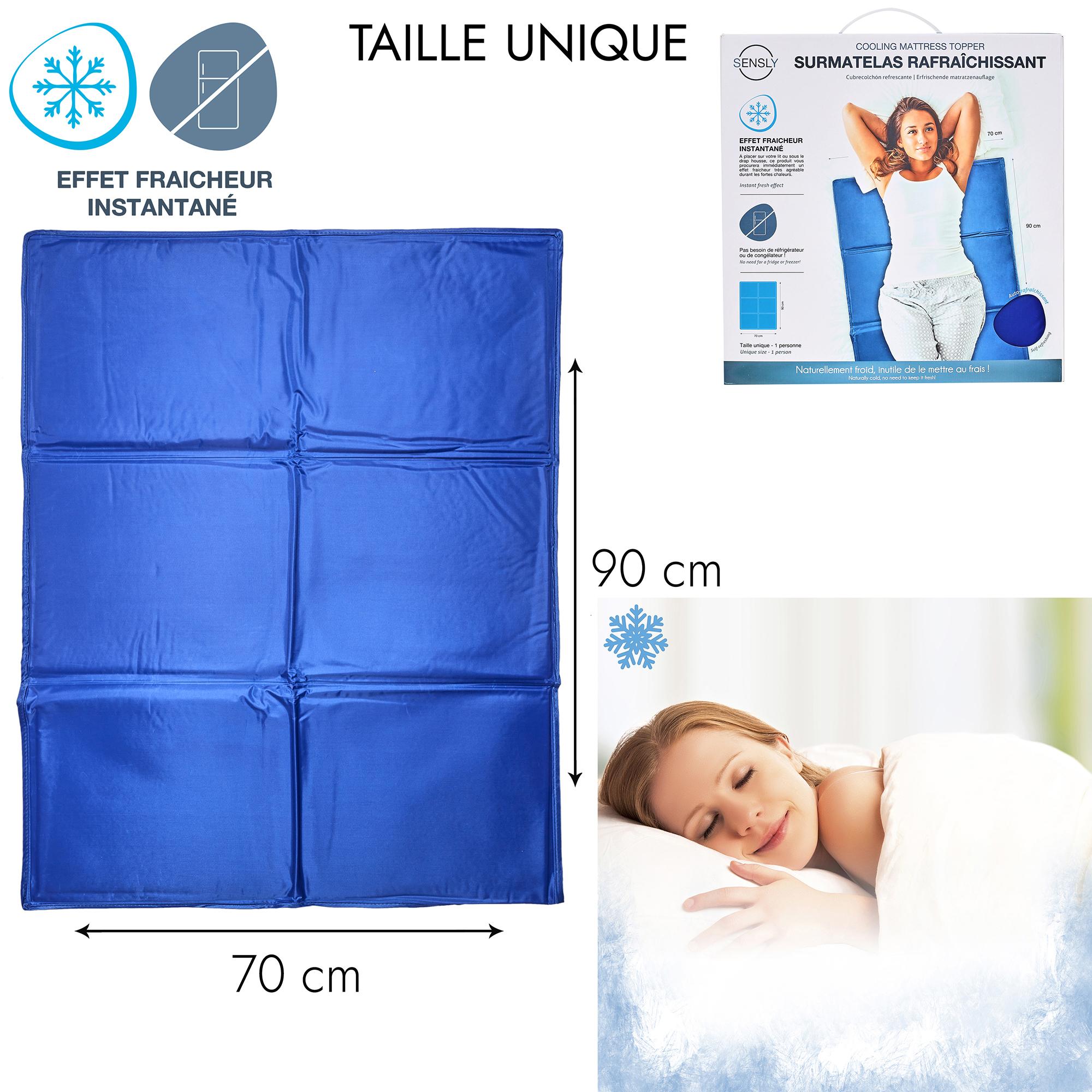 SURMATELAS RAFRAICHISSANT 70X90CM