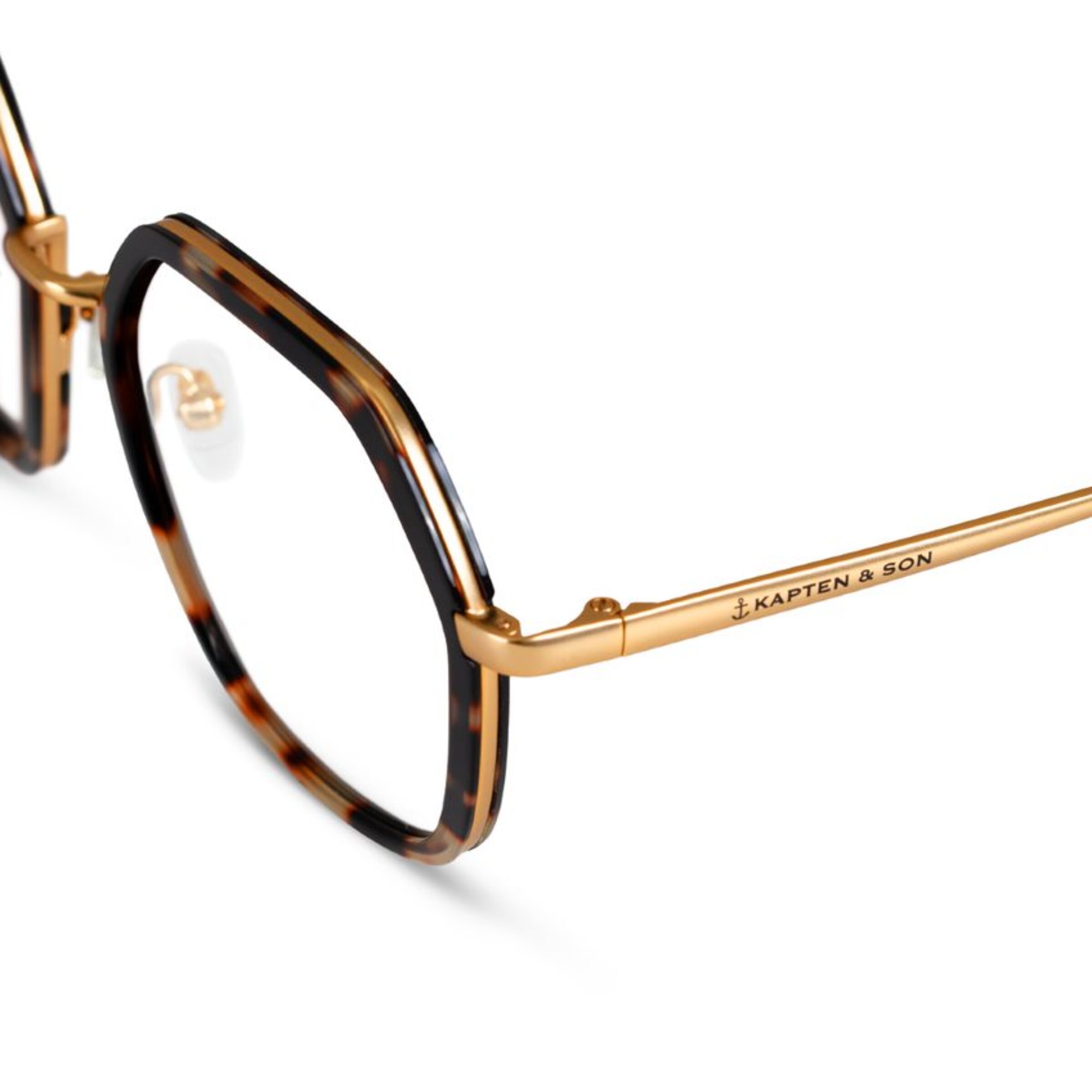 Amsterdam Edge Umber Tortoise mit Sehstärke