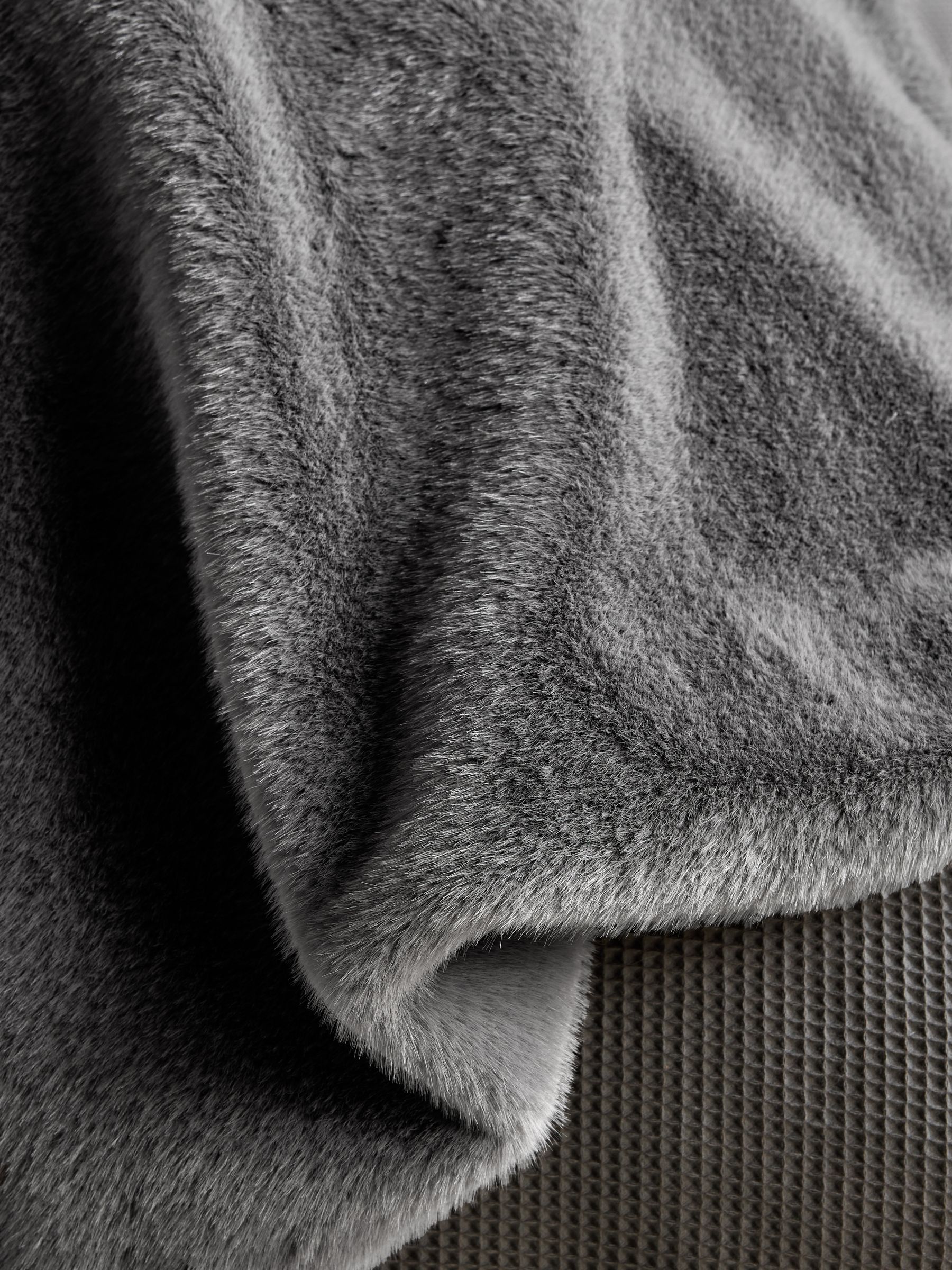 Luxe Plush Faux Fur Throw