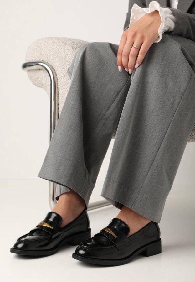 Mexx Pearl Mae Loafers Dames Instappers Zwart
