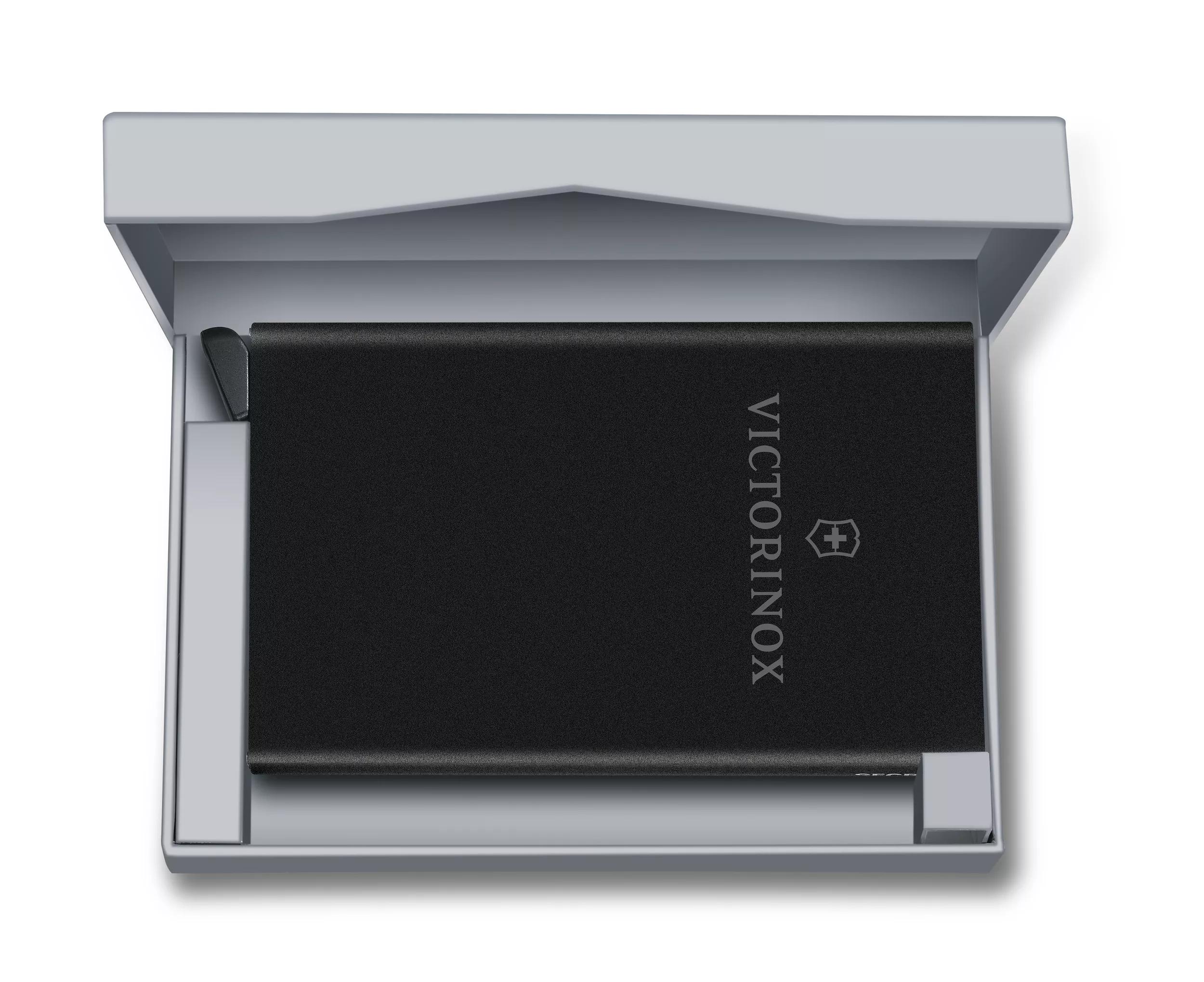Altius Secrid Leather Card Wallet-schwarz