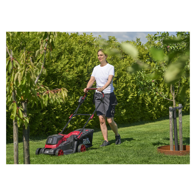 Batteridrevet gressklipper 18 V 38 cm