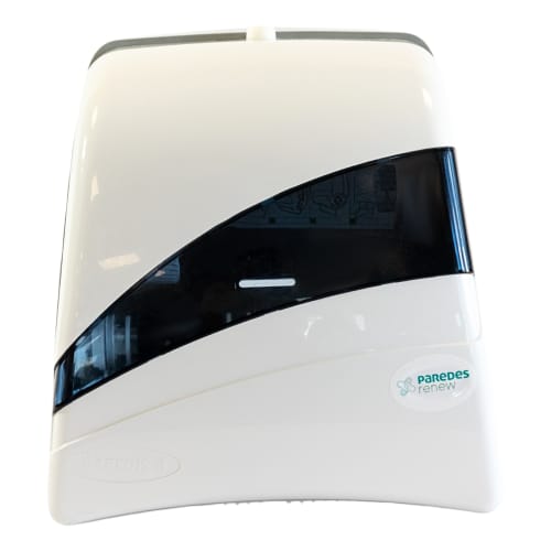 Distributeur d'essuie-mains rouleaux Paredes collection Paredis 3 blanc reconditionné