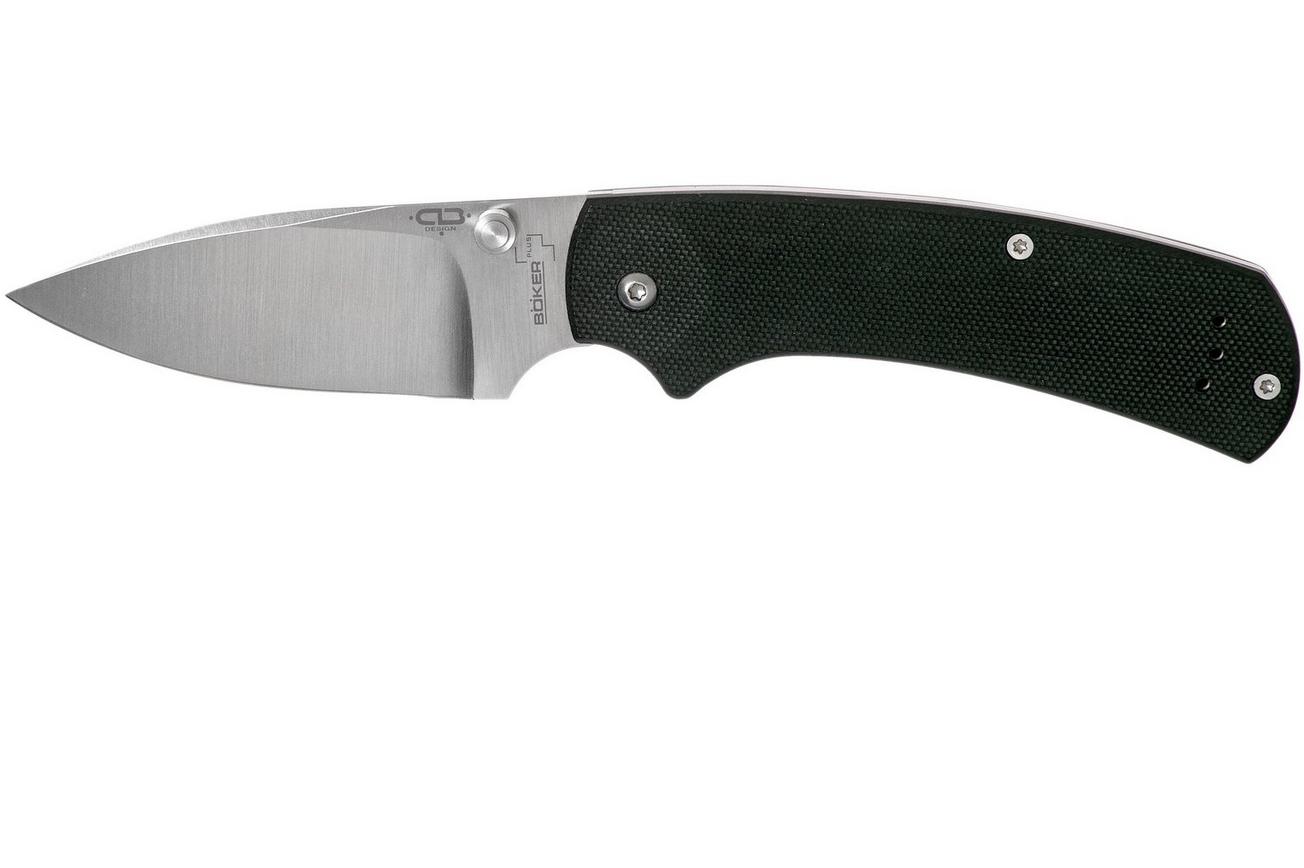 Böker Plus XS Droppoint 01BO533 Black slipjoint zakmes