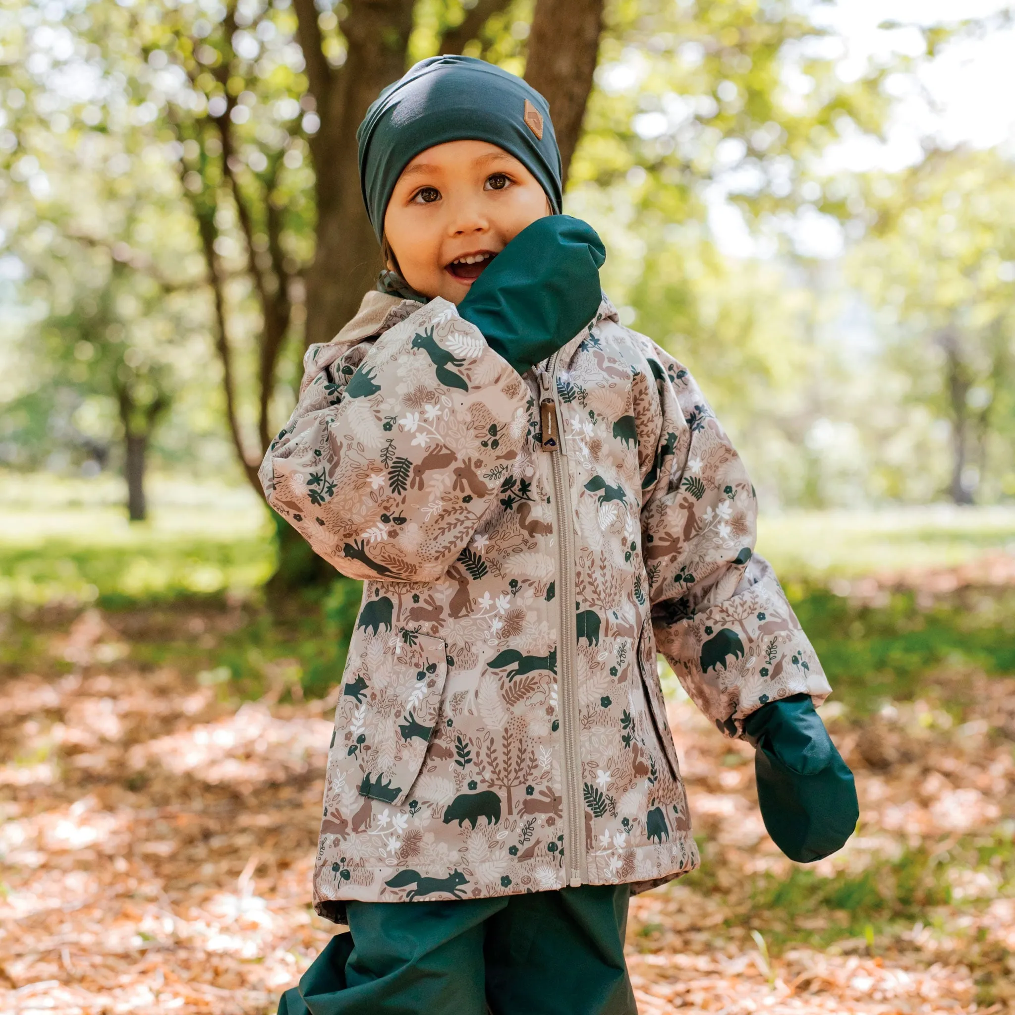 Perlimpinpin Ensemble Extérieur 2 Pièces Foret 3-6ans