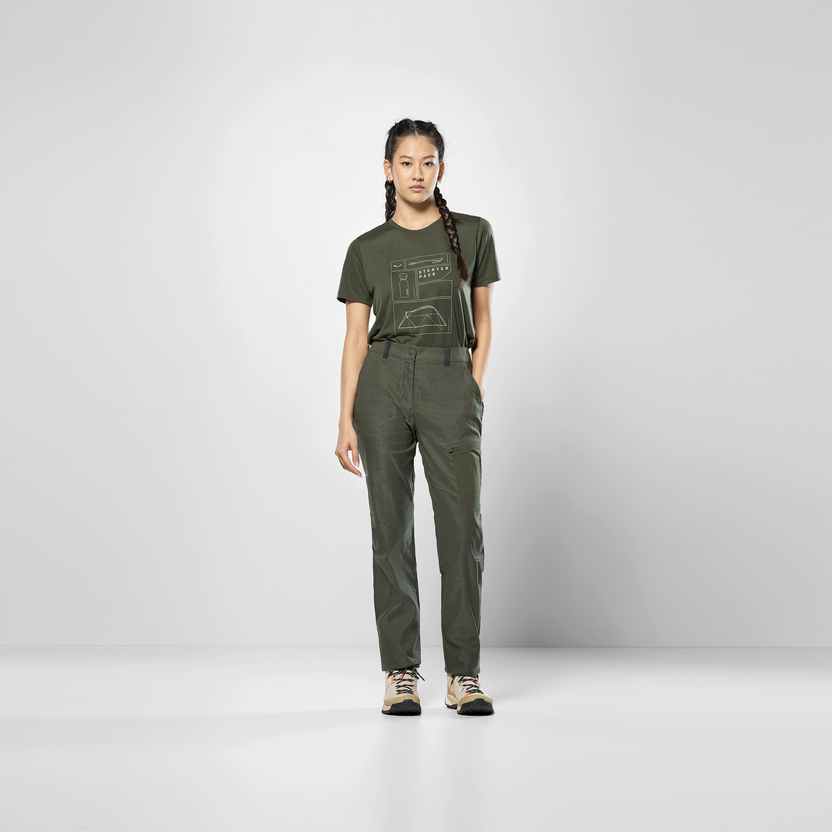 Puez Hemp Durastretch Hose Damen