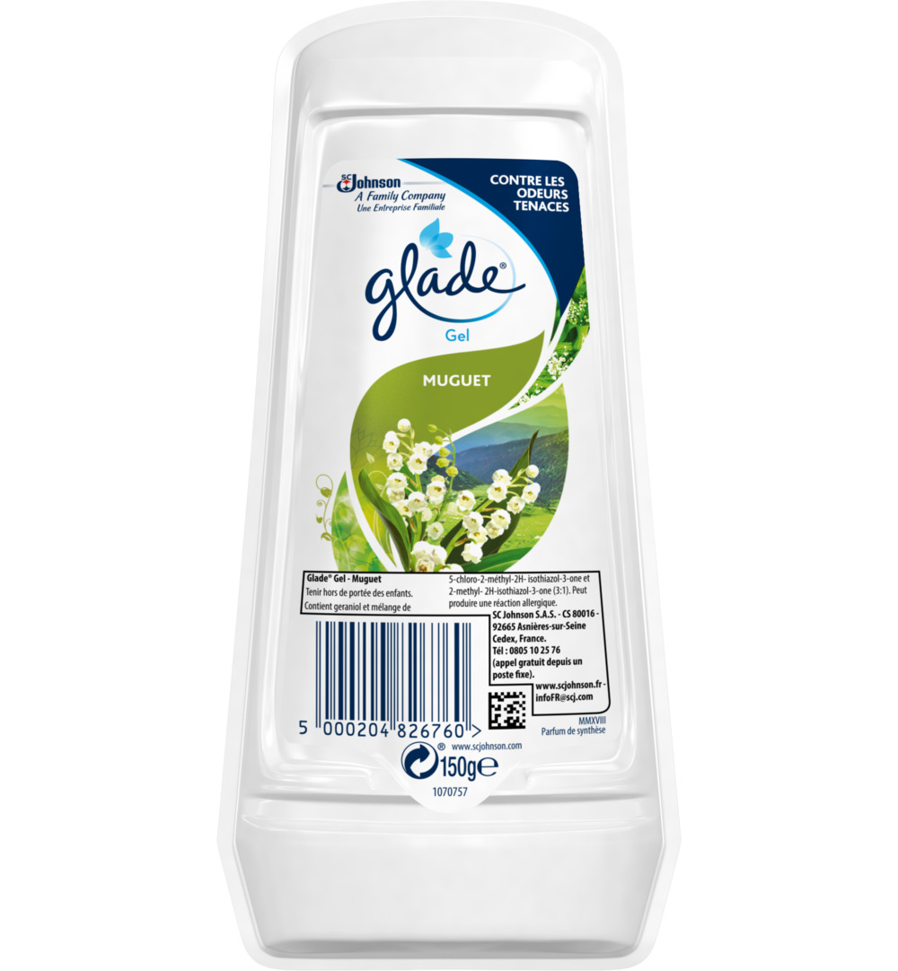 Glade Gel Luchtverfrisser Muguet (150 gr)