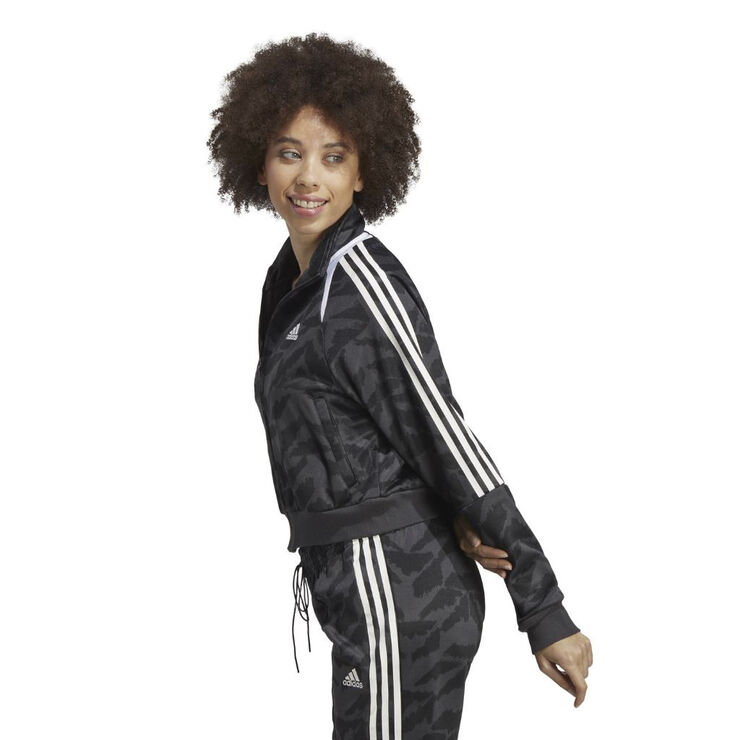 adidas tiro suit up lifestyle sweatshirt Carbon/black/white/wh