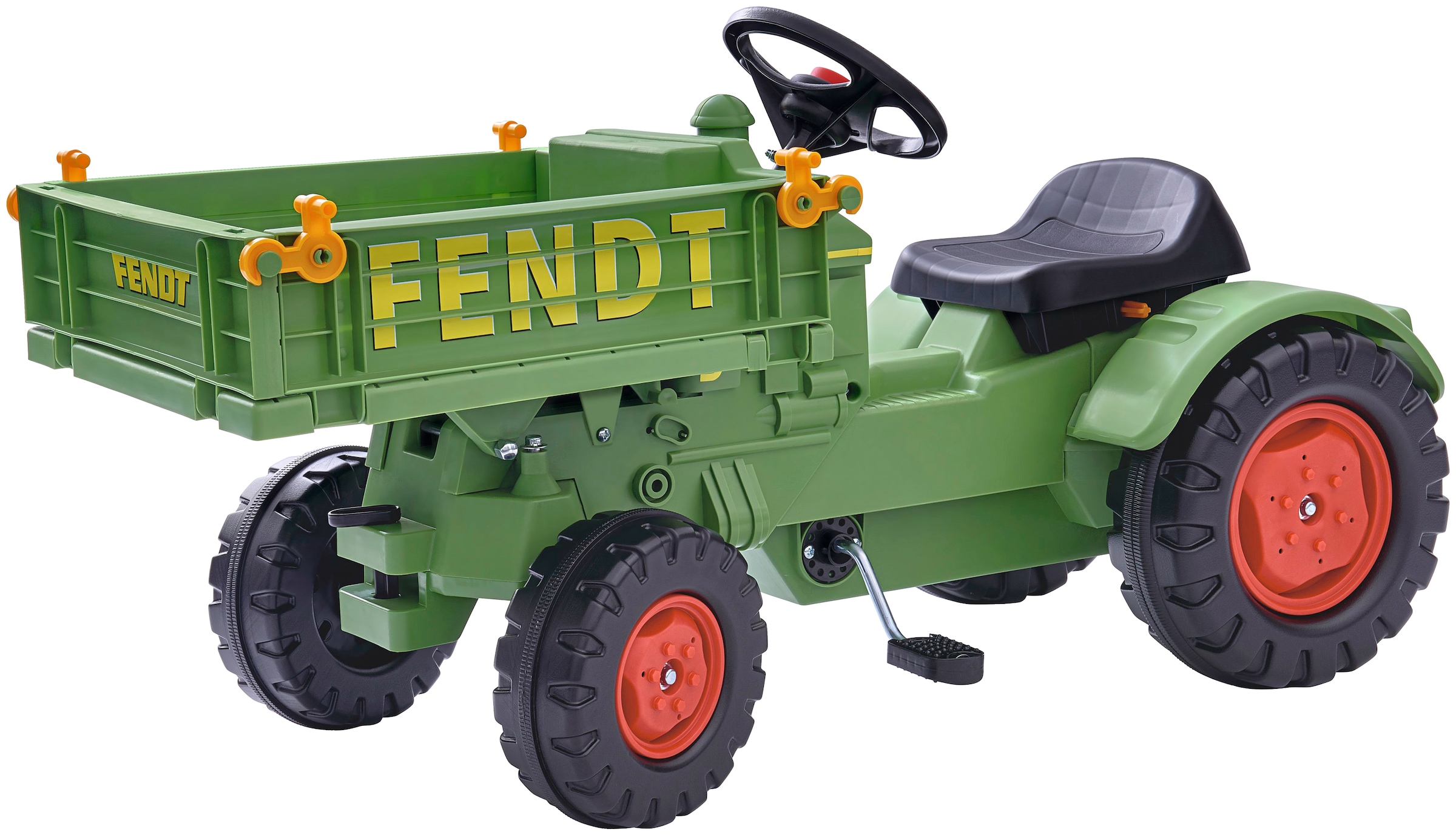 BIG Trettraktor »Fendt Geräteträger« BxTxH: 46x54x102 cm