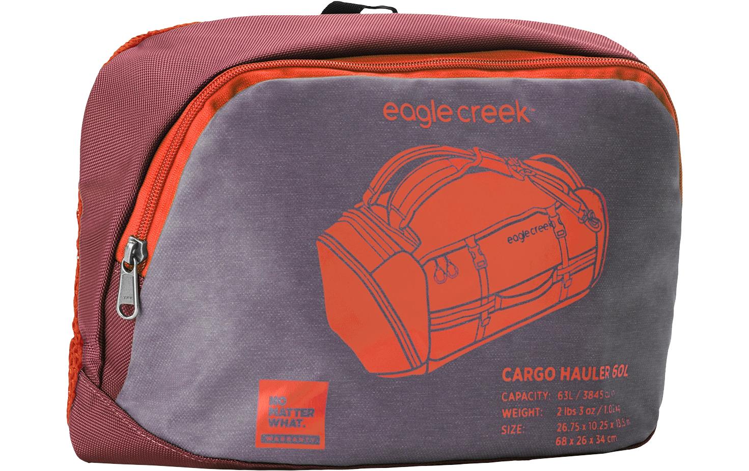 Duffle Bag Cargo Hauler 60 l Dunkelrot<br>Wasserabweisender Dufflebag