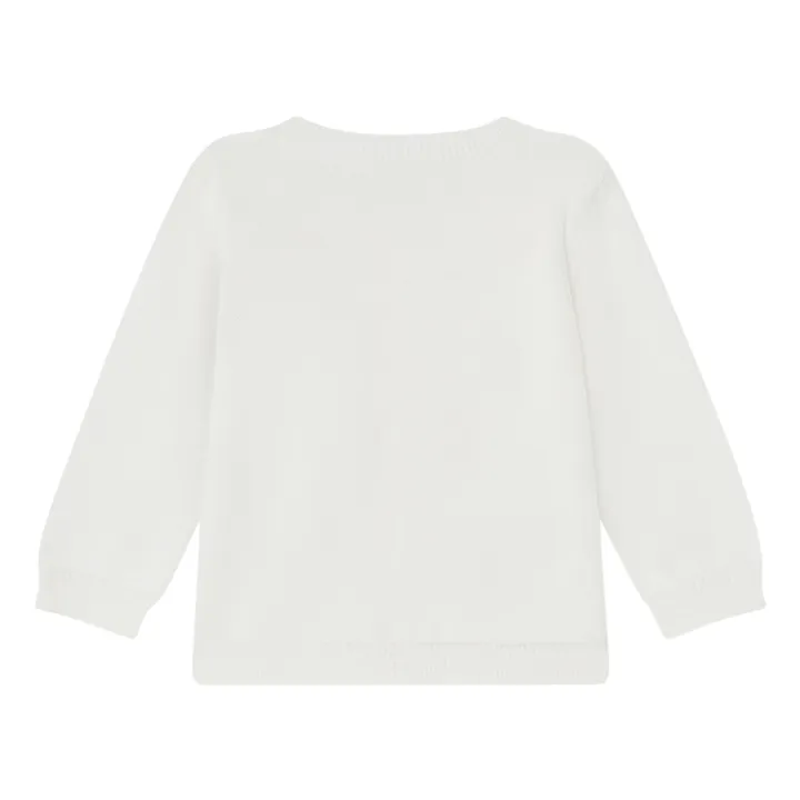 Bonpoint Cardigan Brodé Claudie | Ecru