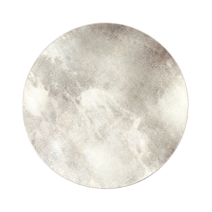 Rond design vloerkleed - Lunara Taupe