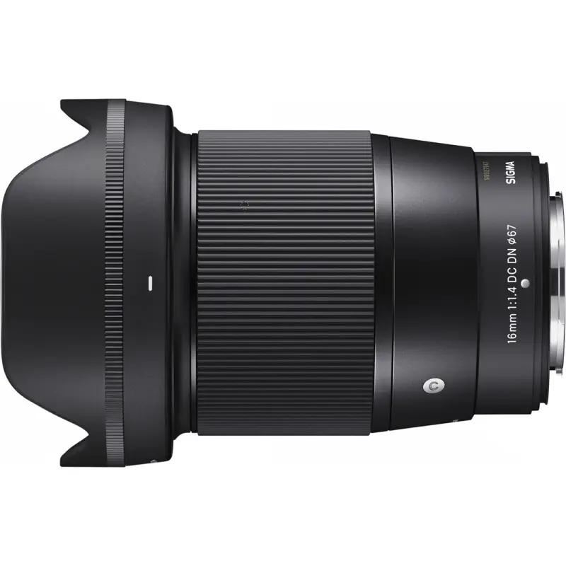 Objectif à Focale fixe Sigma 16mm f/1.4 DC DN Contemporary pour Fuji X