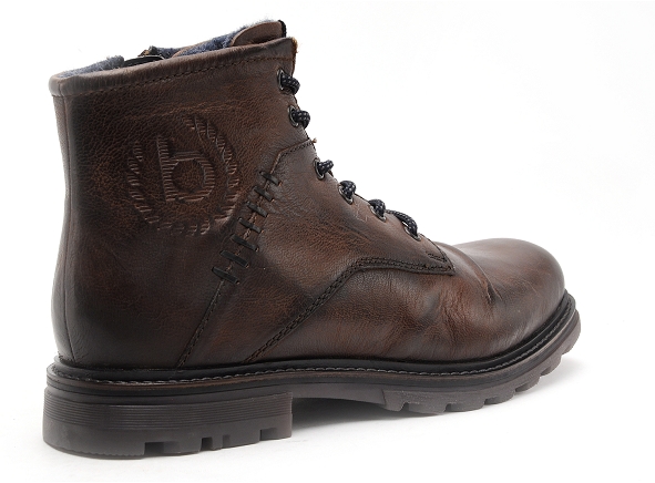 Bugatti boots bottine homme vivo 321 acb37 3200 marron
