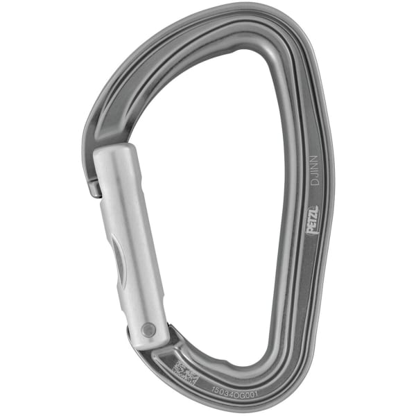 Mousqueton escalade PETZL DJINN STRAIGHT GATE
