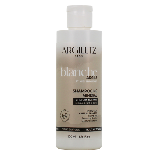 Shampooing à l'argile blanche Argiletz - Cheveux normaux
