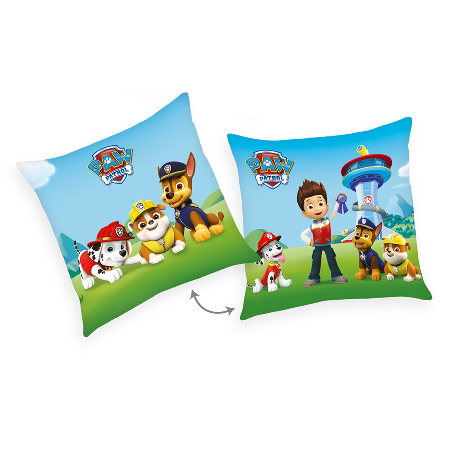Wende-Kissen PAW PATROL - sortiert - 40x40 cm