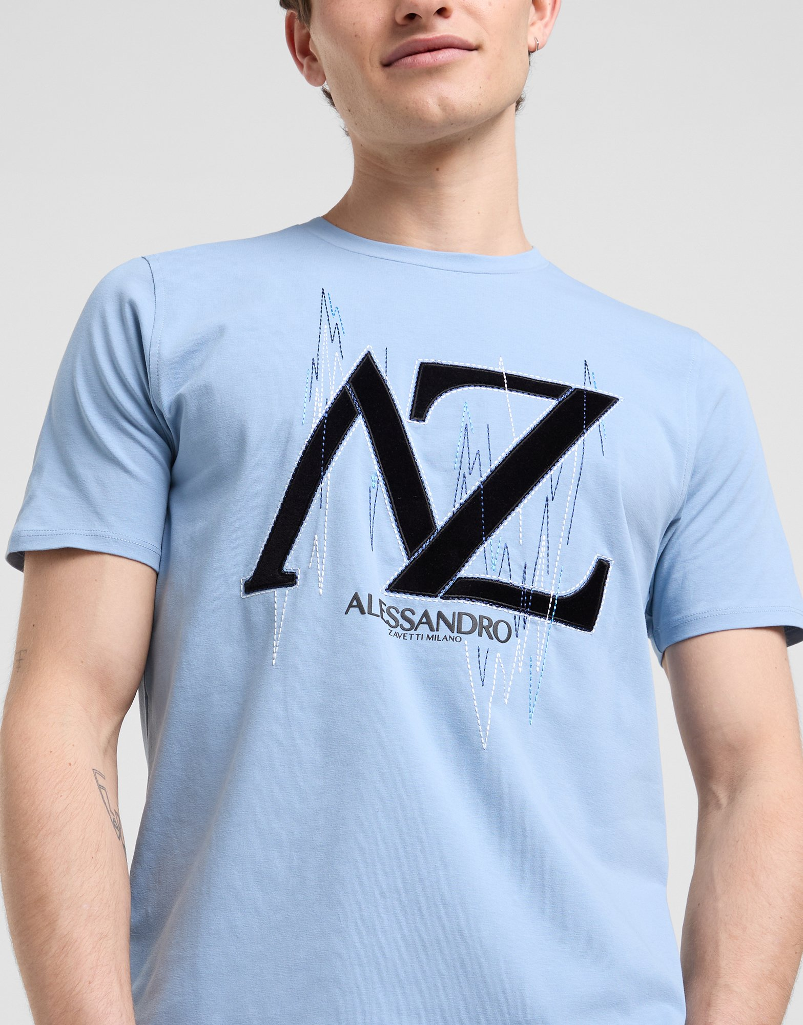 Alessandro Zavetti T-shirt Soundwave Homme