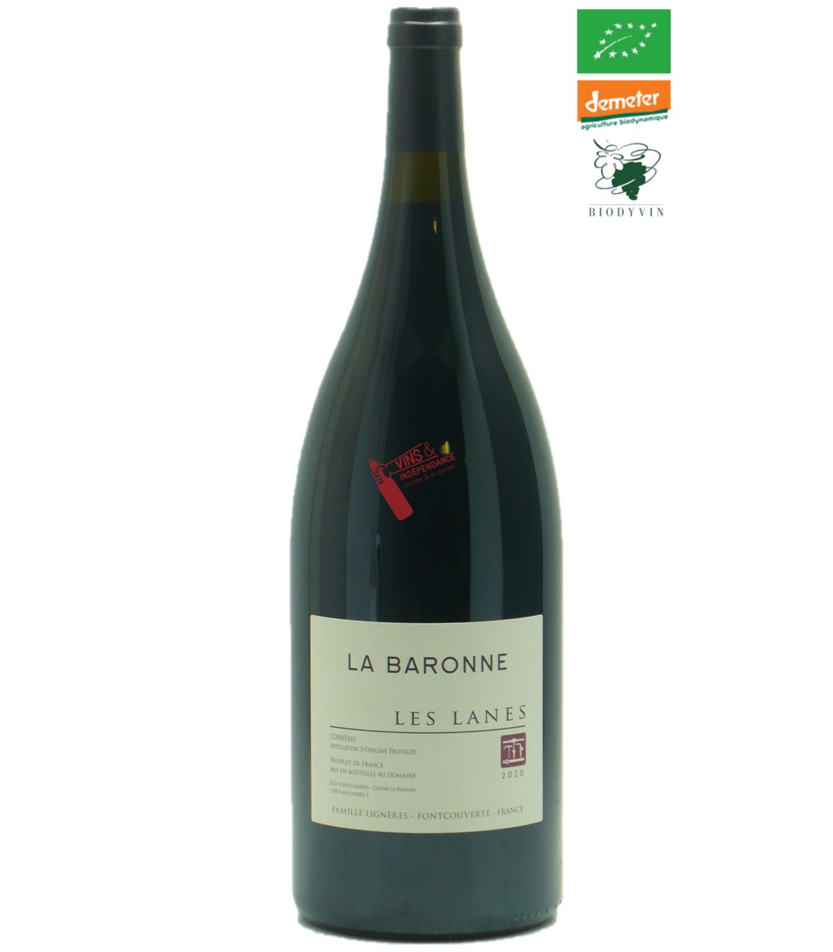 Chateau La Baronne AOP Corbières Les Lanes 2020 Mg