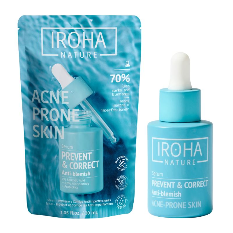 Sérum prévention & correction imperfections-Acné Iroha 30ml