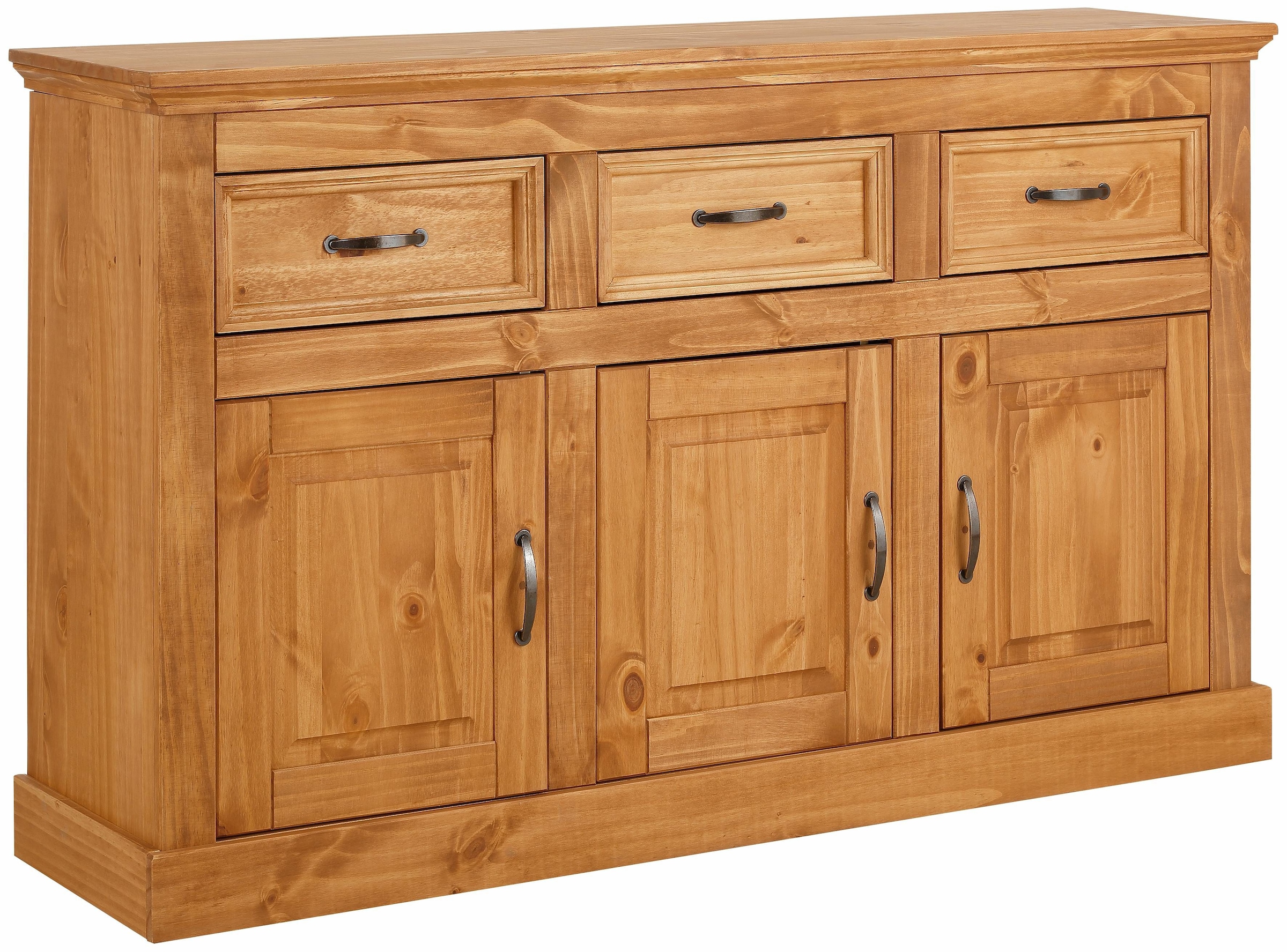 Home affaire Sideboard »Selma« Kommode aus massivem Kiefernholz, Breite 145 cm