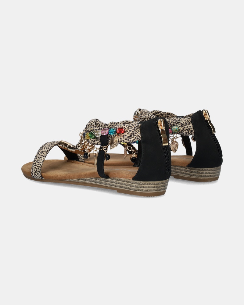Dolcis Sandalen  - zwart