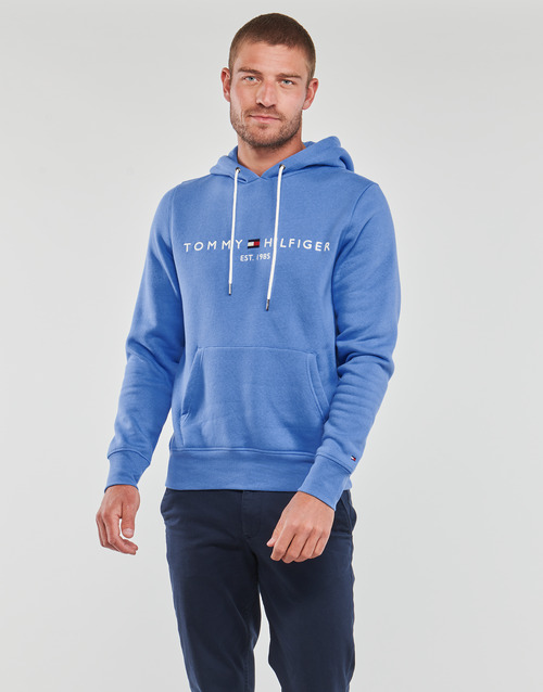 Tommy Hilfiger - TOMMY LOGO HOODY - Bleu