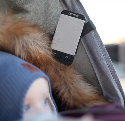Neonate N65 Audio Babycall, Light Grey