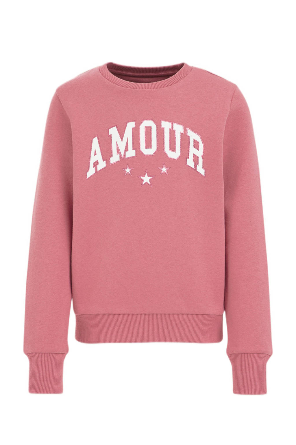WE Fashion sweater roze