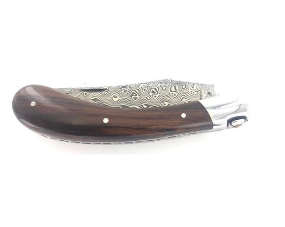 Capuchadou 12 cm Damas Bois de Fer Couteau de Poche - Capouchadou par Fontenille Pataud