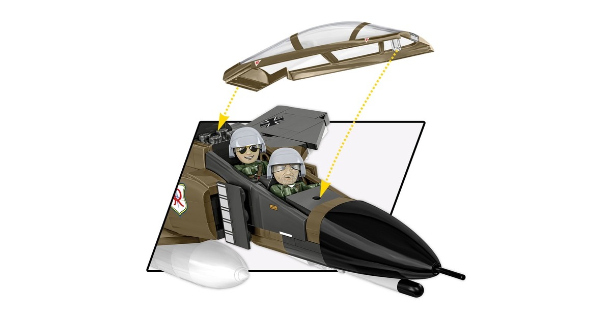 COBIArmed Forces - F-4F Phantom II Constructiespeelgoed  (Schaal 1:48)