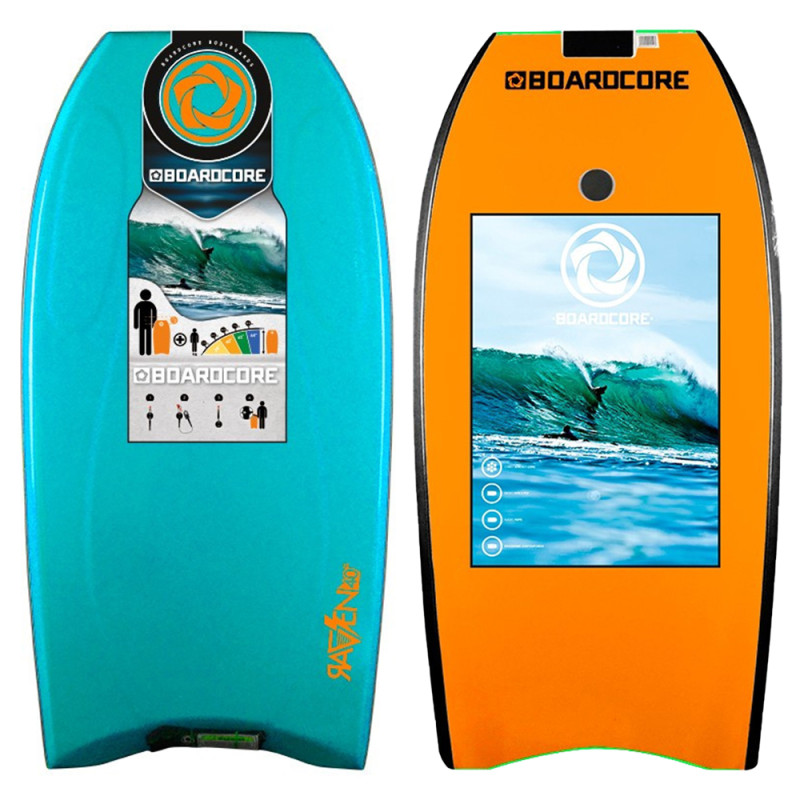 Bodyboard boardcore raven eps pcxl bleu