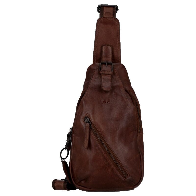 Bear Design Crossbody Tas Daley Brown