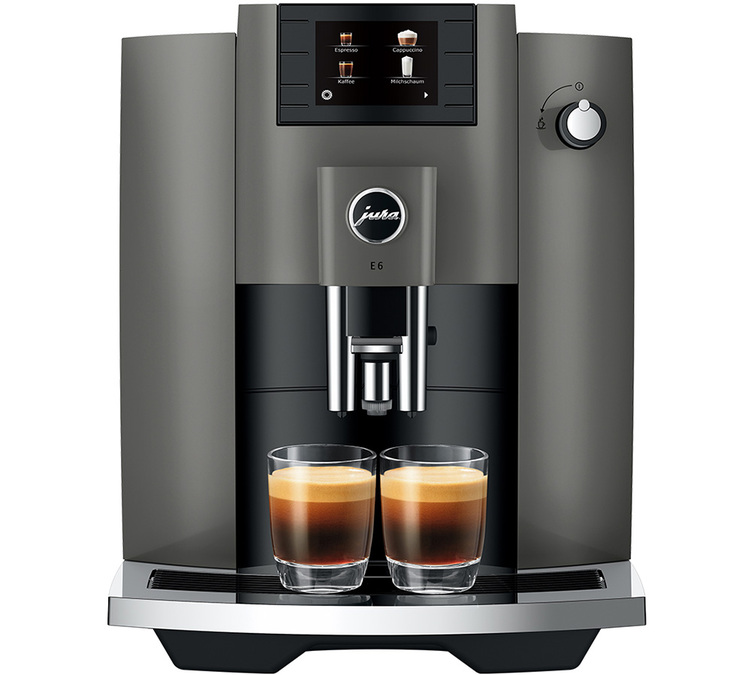 JURA E6 Dark Inox EC Garantie 3 ans Coloris:Dark Inox