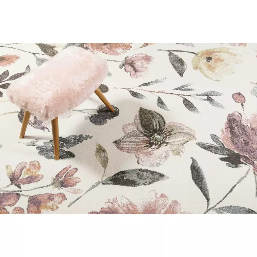 Wecon home Kurzflorteppich SUMMER BREEZE weiß