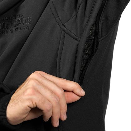 Blouson John Doe SOFTSHELL 2 IN 1 - Noir