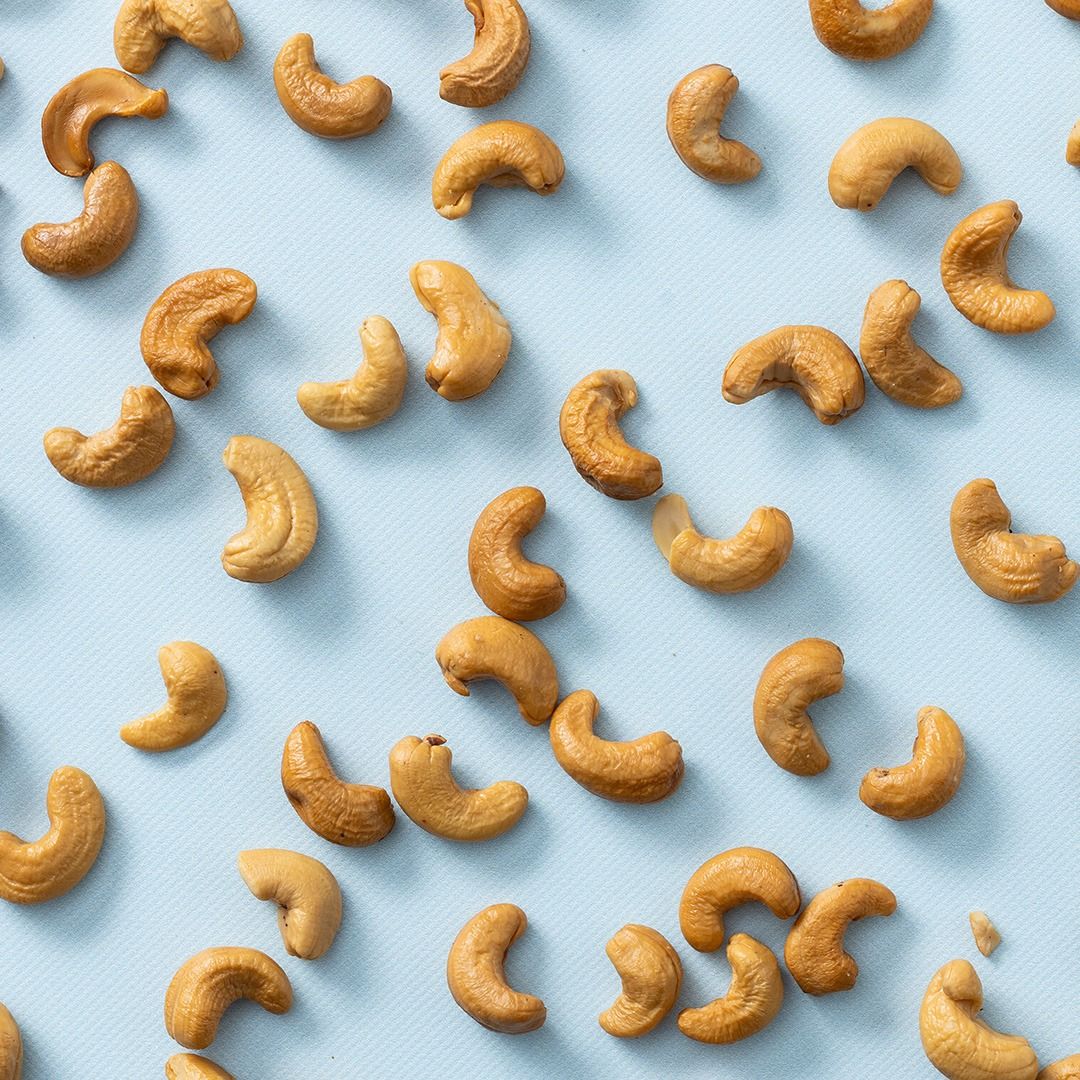 Cashewnoten gebrand ongezouten