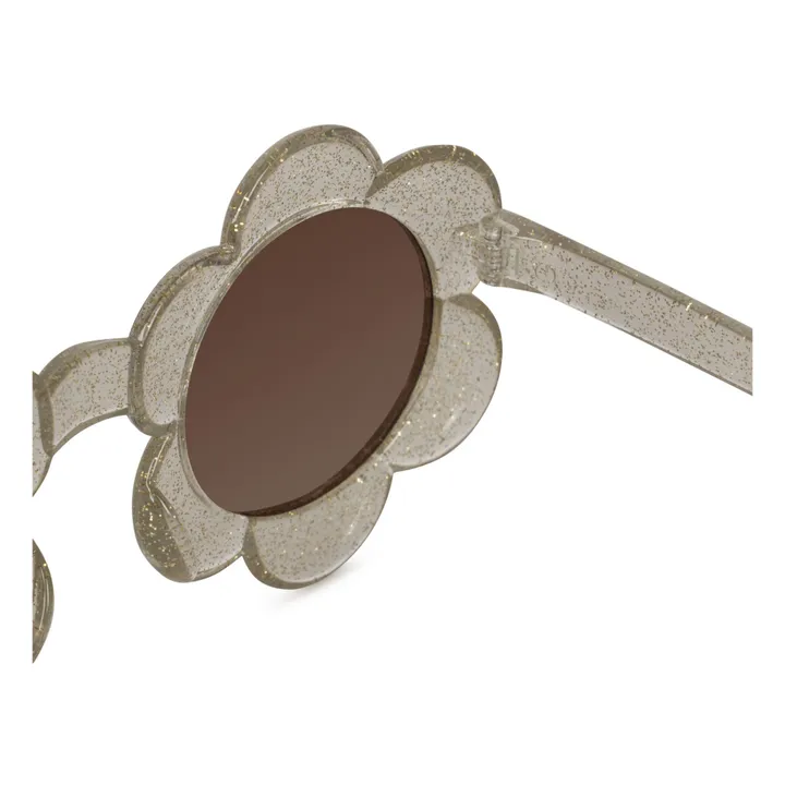 Konges Sløjd Lunettes de Soleil Junior Fleurs | Ecru