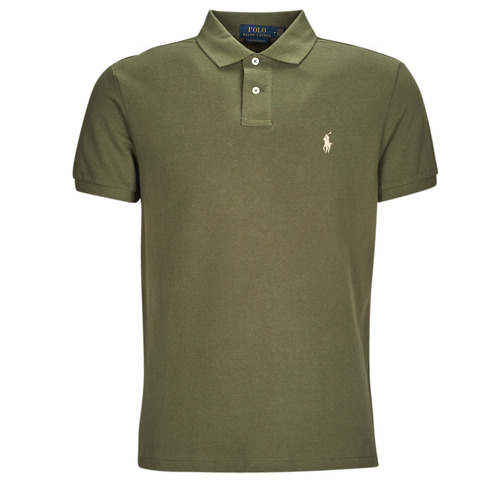 Polo Ralph Lauren - POLO AJUSTE SLIM FIT EN COTON BASIC MESH Kaki / Dark / Sage